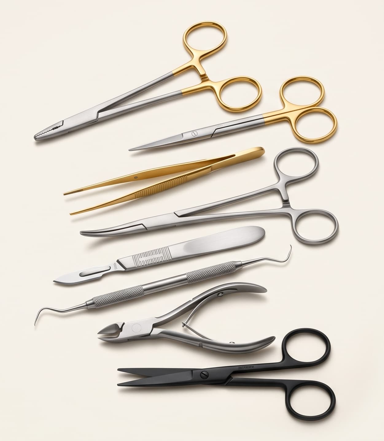 Precision surgical, beauty and veterinary instruments