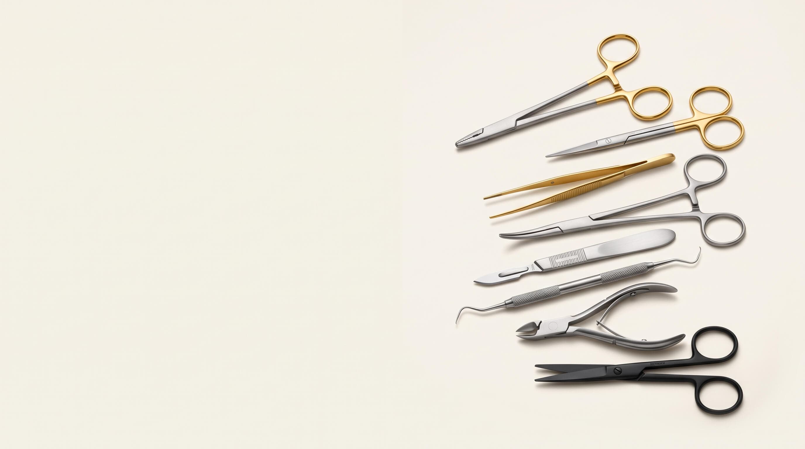 Precision surgical, beauty and veterinary instruments